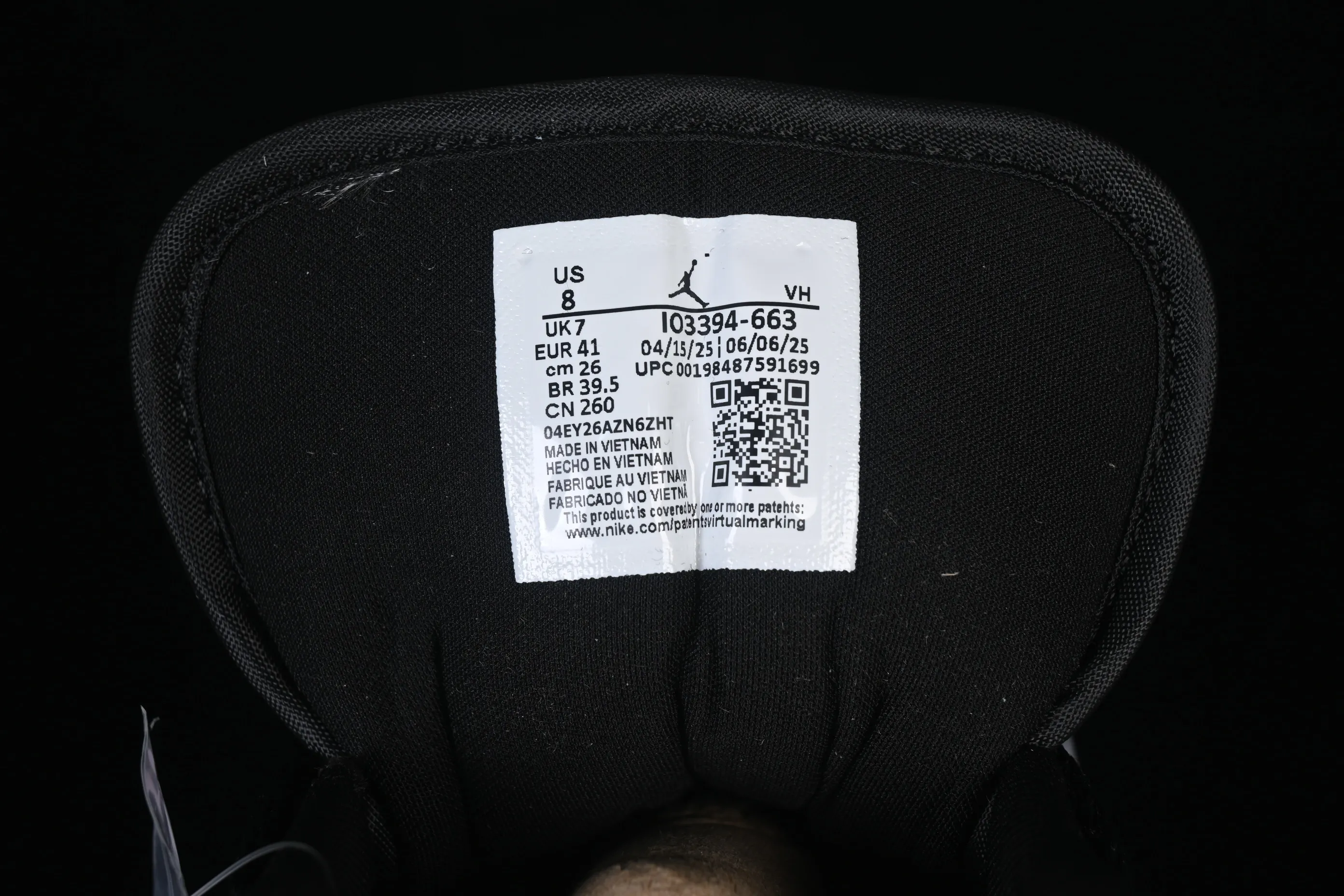 All categories Air Jordan Jordan series basketball shoes Air Jordan 1 Low Air Jordan 1 Low AJ1 Joe 1 black powder low-top cultural casual sneakers IO3394-663